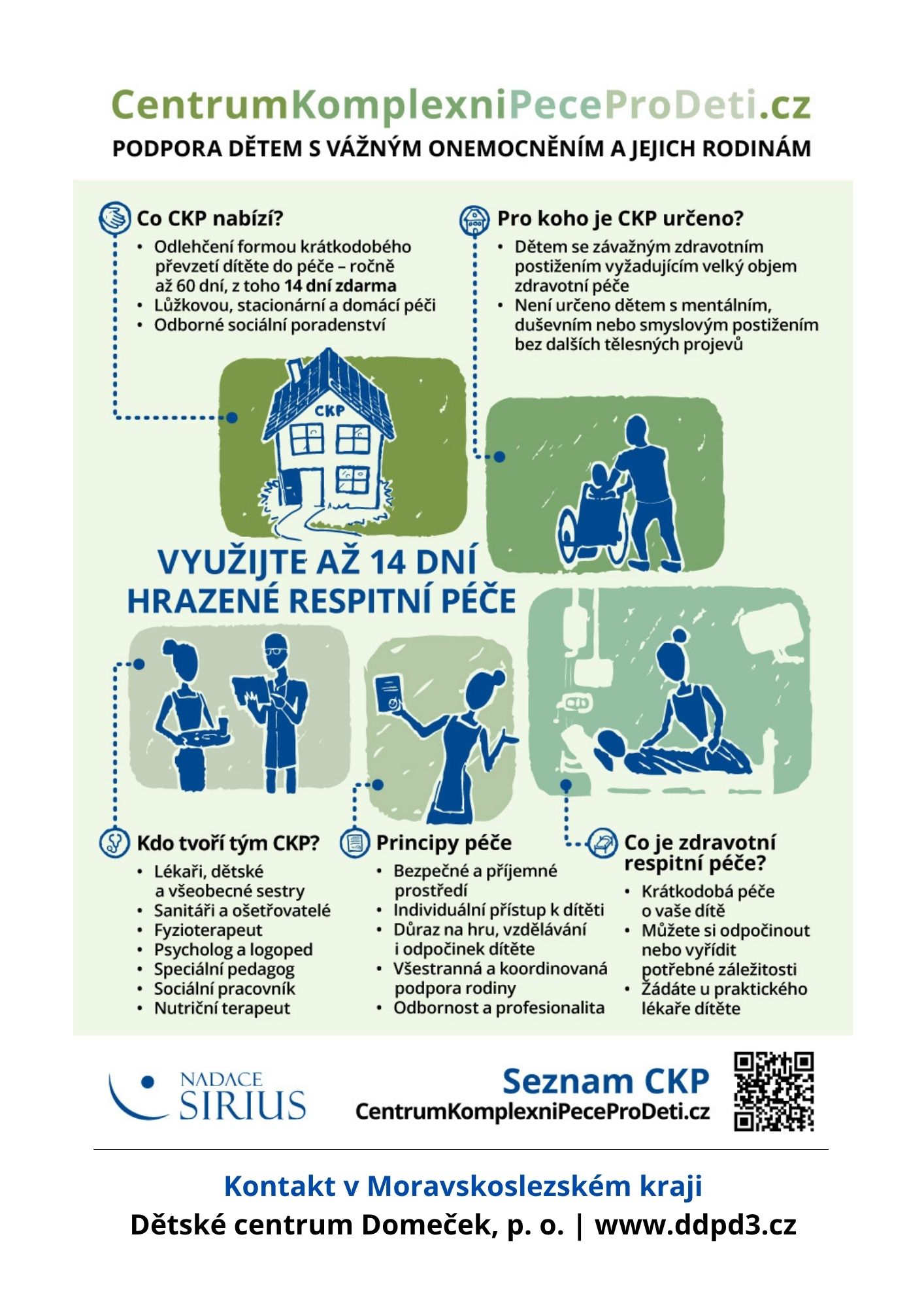 Leták – Centrum komplexní péče pro děti