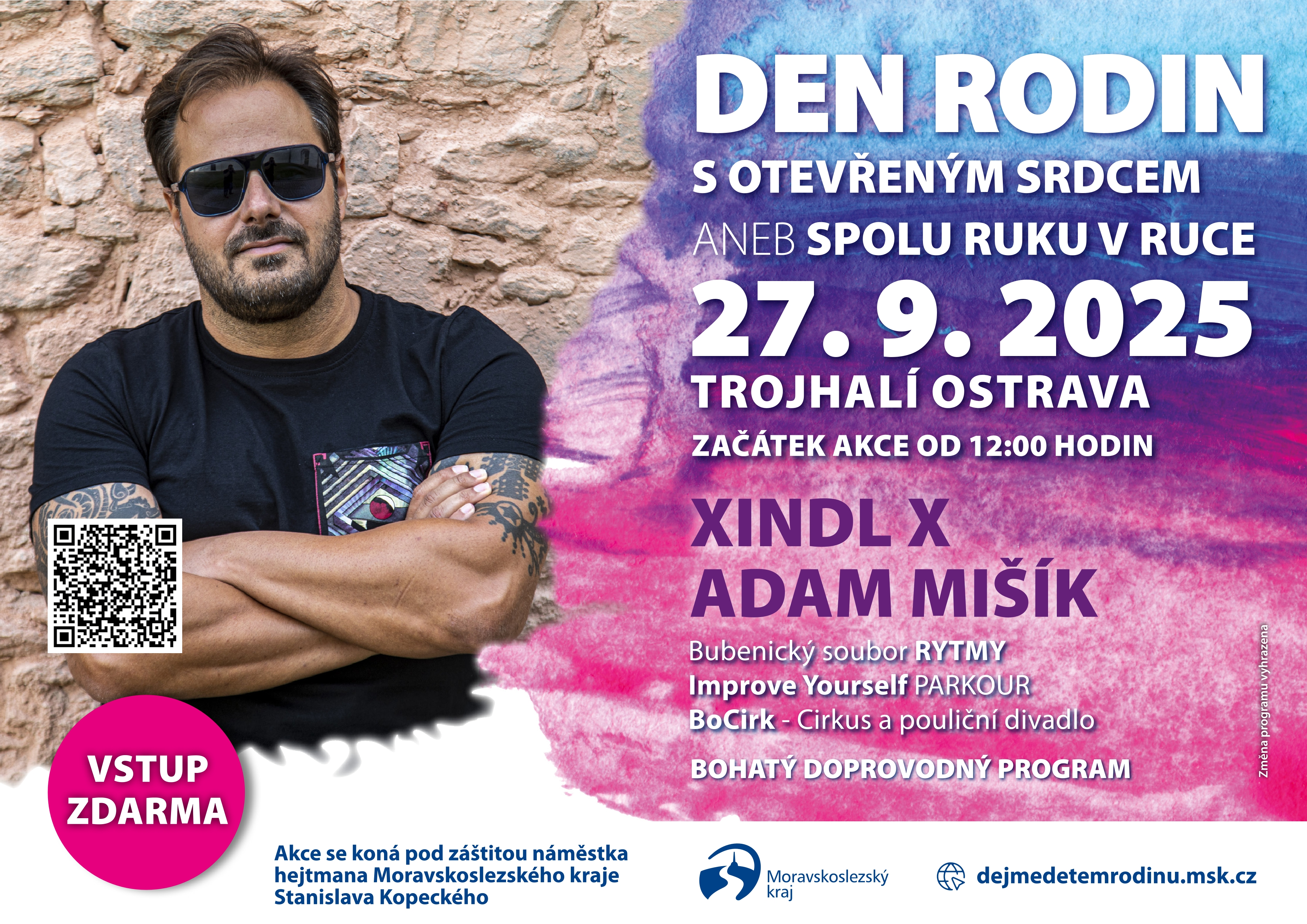 DEN RODIN v Trojhalí Karolina - leták